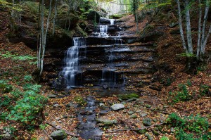 Le tre cascate nei pressi di Badia Prataglia (AR).