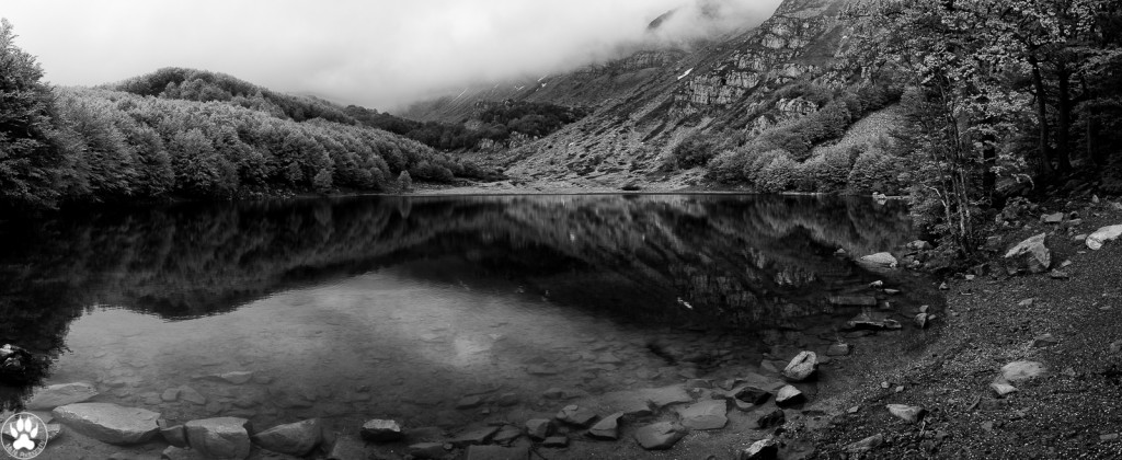 Panoramica del Lago Baccio.